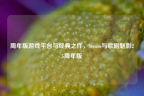 周年版游戏平台与经典之作,Steam与歌剧魅影25周年版