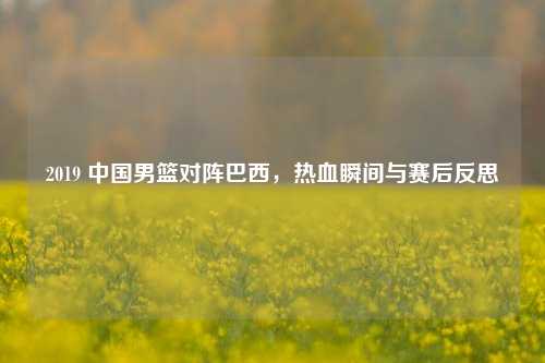 2019 中国男篮对阵巴西，热血瞬间与赛后反思