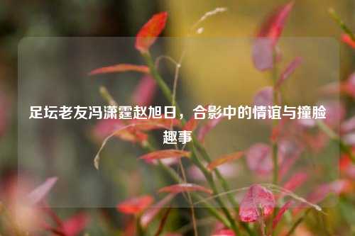 足坛老友冯潇霆赵旭日,合影中的情谊与撞脸趣事